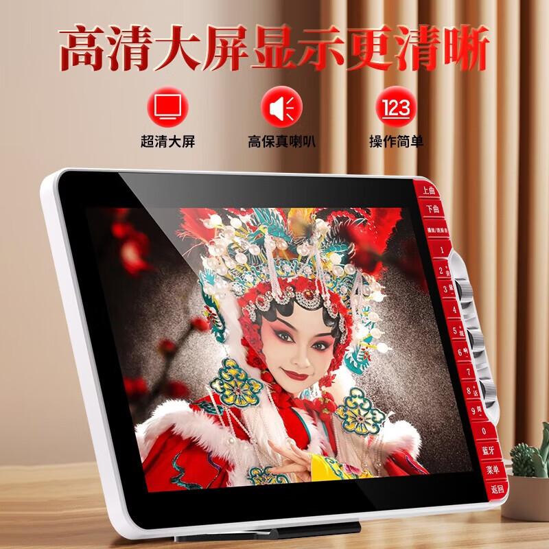 SAST Elderly Portable Multimedia Player with Display CN plug (adapter included)