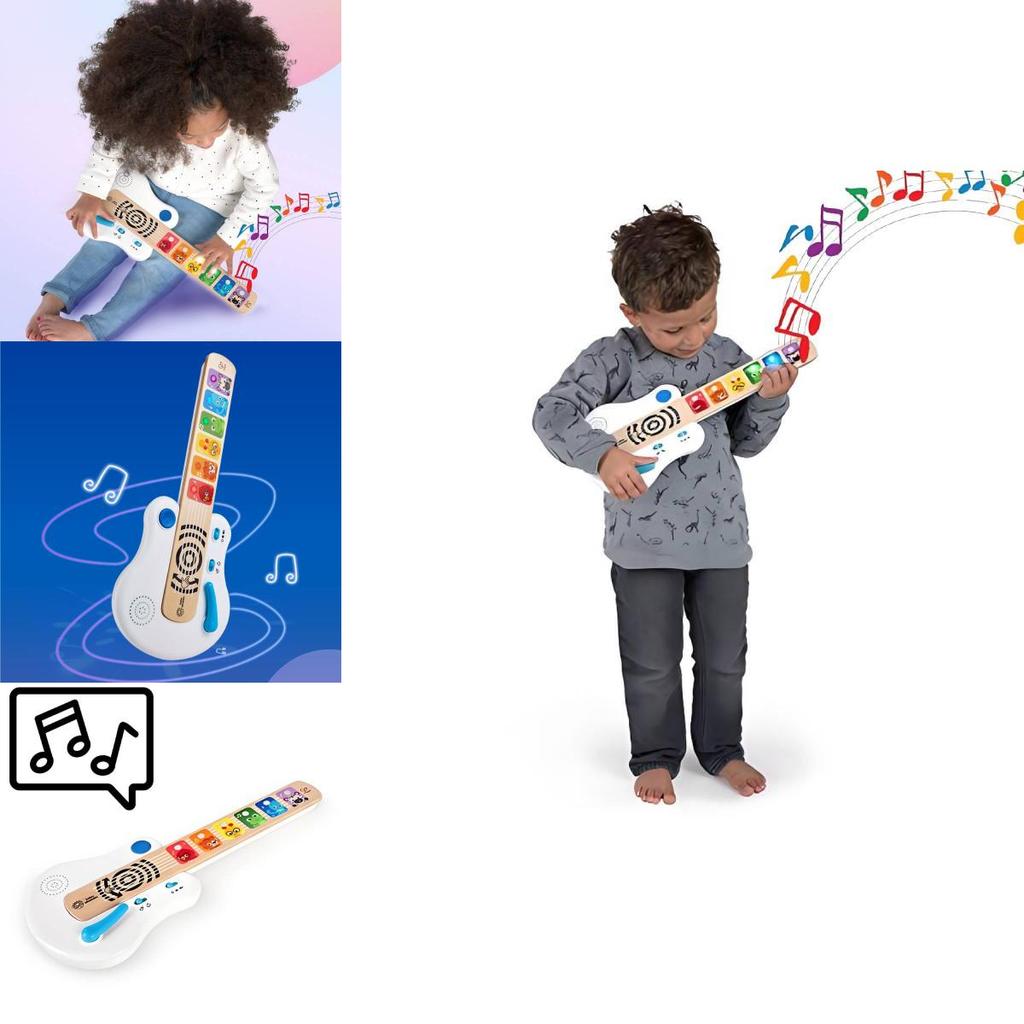 Artistic Smart Touch-control Singing Guitar Wooden Ukulele For Fun Learning Experience