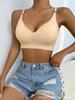 Seamless Ice Silk Push-up Wireless Bra - Wave Edge Design