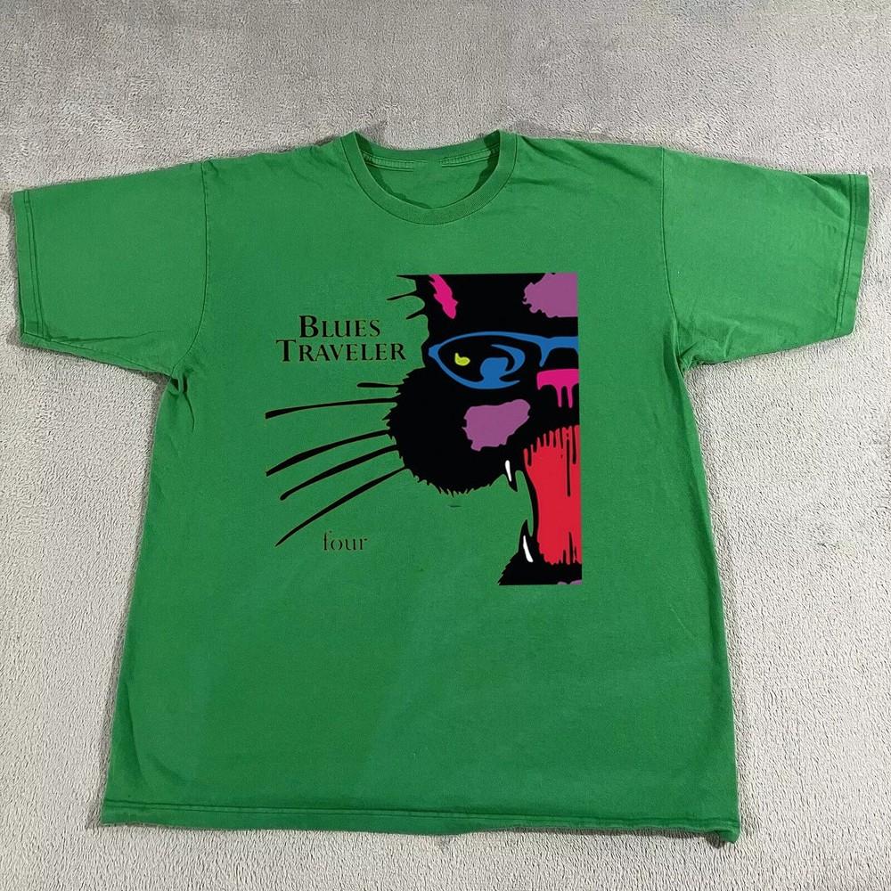 BLUES TRAVELER Band Four Album Tee Shirt Full Size S5XL FN1248 Unisex T-Shirt L