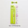 1PCS Cute Stationery Sitting In A Row of Animal Bookmark Sticky Note Message Note N Times Sticky Note Self-adhesive Scrapbook Paper