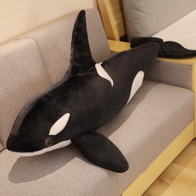 Φάλαινα βελούδινα παιχνίδια γεμιστά Orcinus Orca Fish Doll Shark Cartoon Μαλακό μαξιλάρι ύπνου Παιδιά κορίτσια Αστείο δώρο μωρού