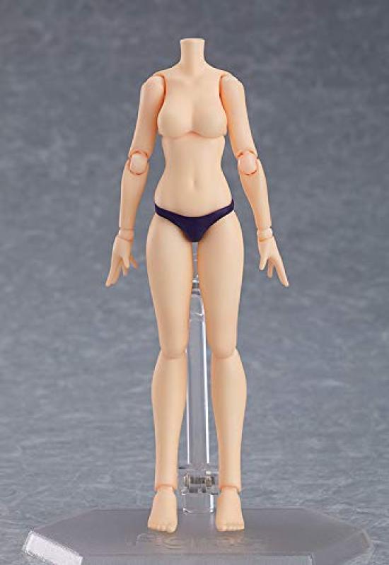 Max Factory Figma Figma Styles Female Body with Backless Sweater Coordination Painted Movable Figure [Chiaki] Non-scale ABS&PVC