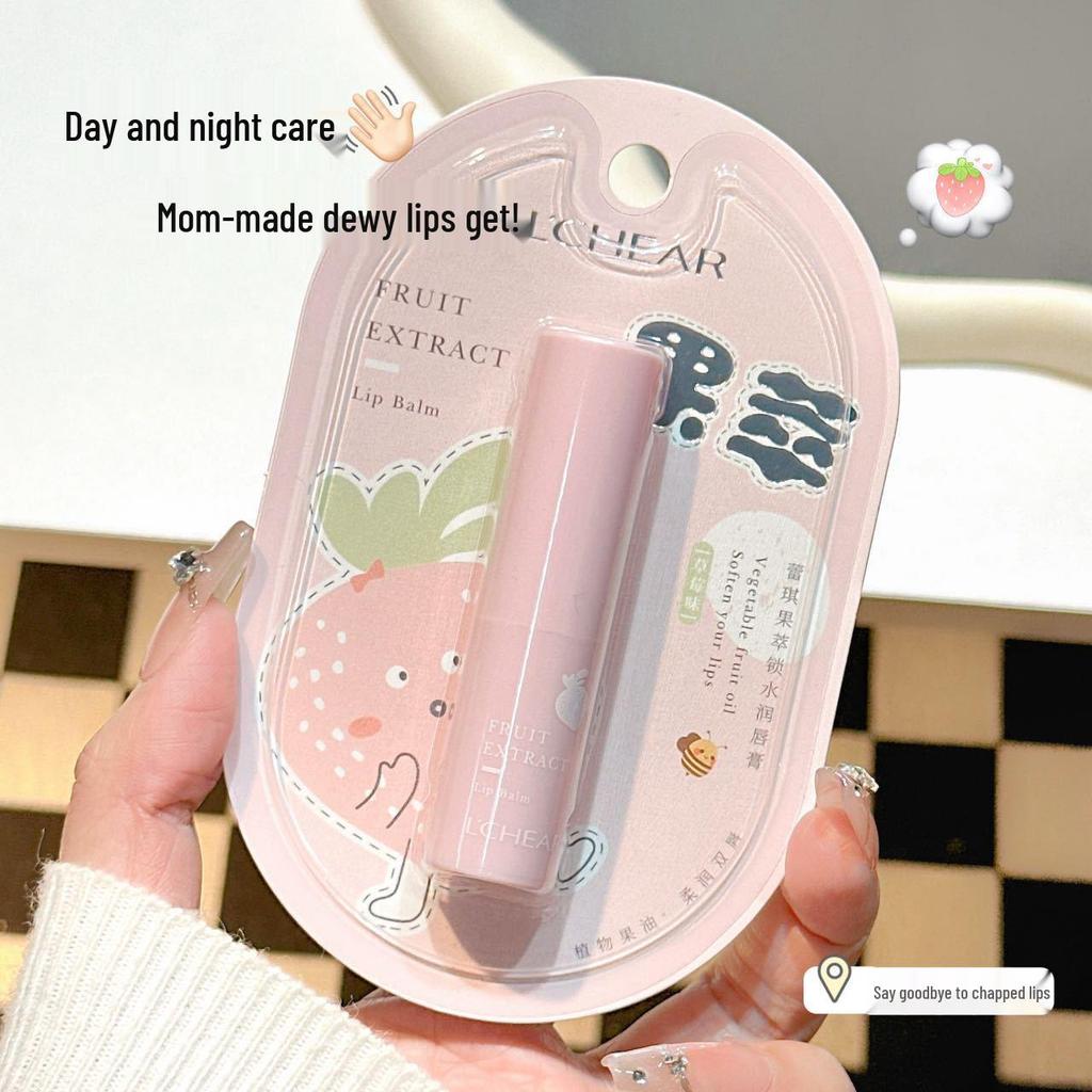 Raqi Hydrating Lip Balm: Colorless, Moisturizing, Anti-Chapping, Fruity Base. Perfect for Students.