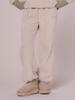 Mellotoli Fleece Two-Way Pants (Light Beige)