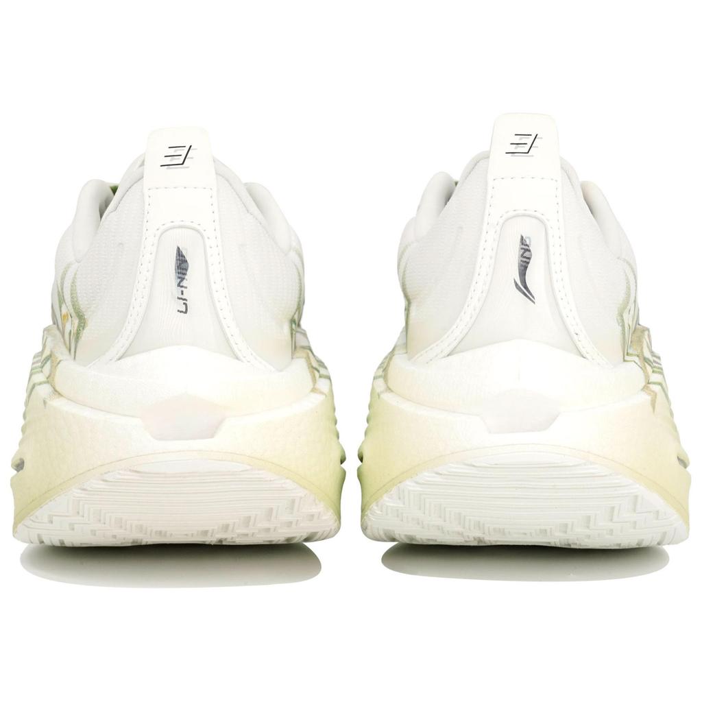 Li Ning Shadow 3 Essential Cushioning Slip Resistant Low top Casual Running Shoes Men's White ARRU007-5(Team113-S-BOX)