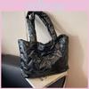 Spacious Casual Tote Bag For Women Stylish Korean Simple Design Large Capacity Purse