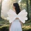 Vibrant Butterfly Shaped Wing For Kids Dressing Up Soft Breathable Mesh Safe For Childrens Costume Parties Stage Performances