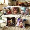 E-Erased Boku dake ga Inai Machi  Pillow Case Square Double-Sided Sofa Cushion Cover Bedroom Bedside Pillow