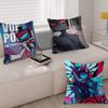Anime H-Helluva Boss Vox Pillow Gift Home Office Decoration Bedroom Sofa Car Cushion Cover Case 45X45