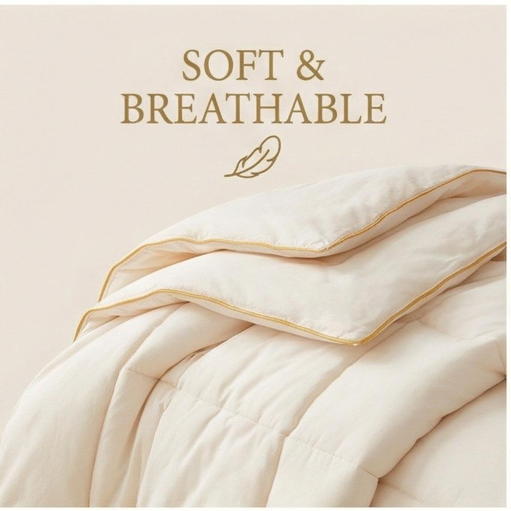 Pure Cotton Zipper Style Quilt, Thickened Winter Quilt, All-cotton Quilt Core