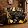 Cockpit Cabin Aircraft Control Dashboard Flannel Blanket Soft Throw Blanket for Bedroom Living Room Bed Travel Picnic Nap Cover