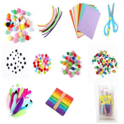 SMD 1 szt. Materiały do rękodzieła Zabawki dla dzieci Zestaw DIY Ręcznie robiona kolażowa sztuka Zabawki edukacyjne Zestaw 10-elementowy