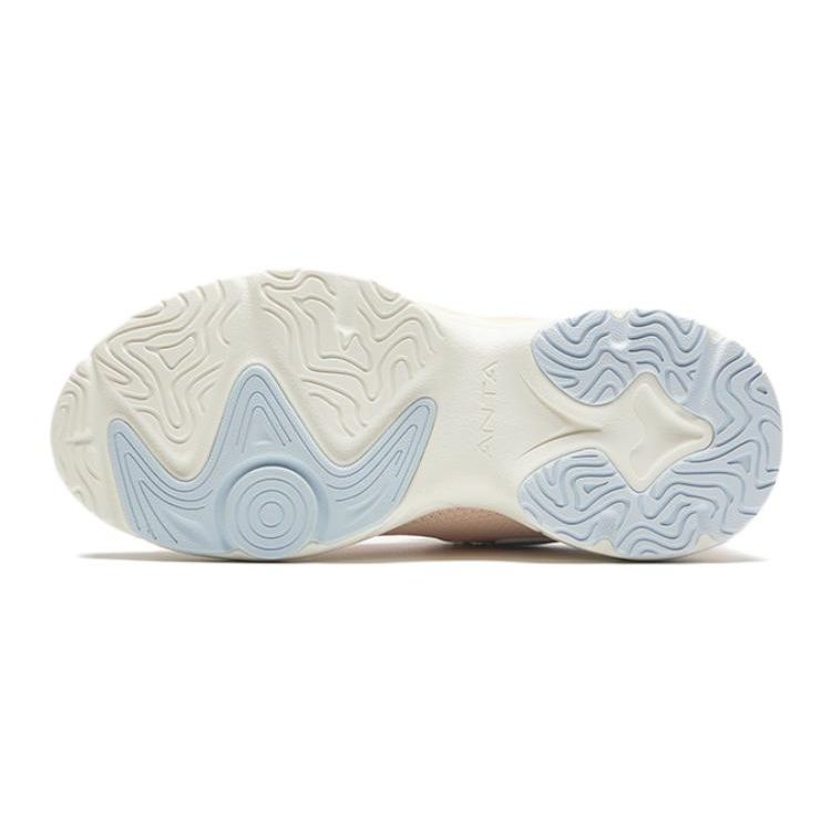 Anta Kids Cloud Escape Comfortable Wear-Resistant Non-Slip Kick-Resistant Casual Shoes Kids Shoes Orange 322348802-2