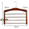 Non-slip Wooden Skirts Coat Hanger Clothes