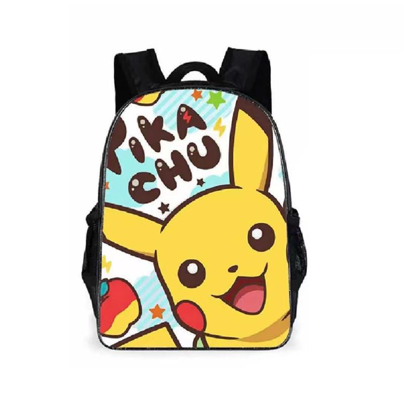 Character Print Cute Children Student Bag With Breathable Fabric Oxford