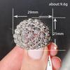 Huitan Gorgeous High-quality Finger Ring Female Party Jewelry with Bright Zirconia Luxury Noble Lady Anniversary Accessories