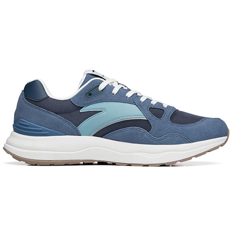 Anta Star 202 TD Retro Casual Low Top Running Shoes Men Sneakers Blue Black 112235550A-1