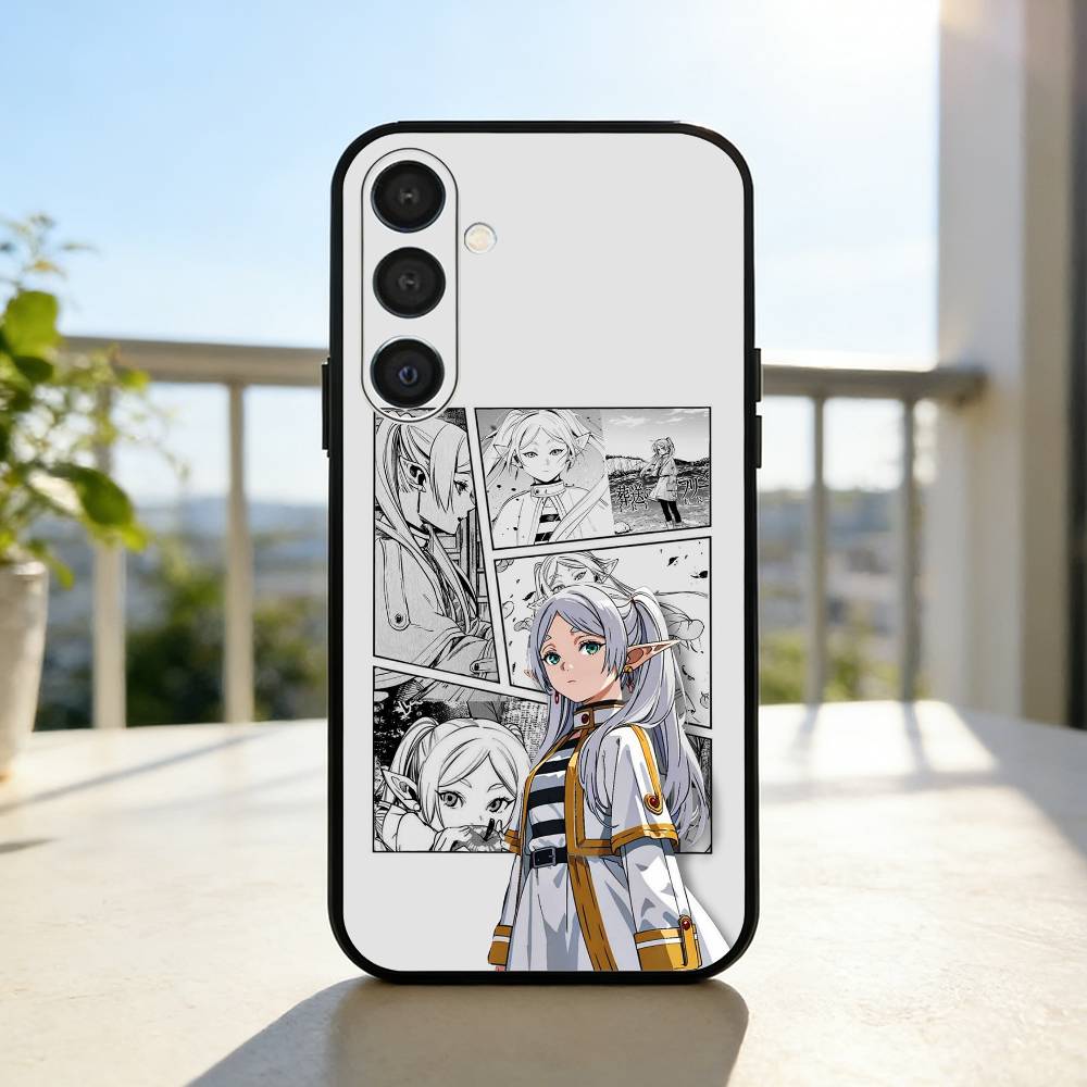 Sousou No F-Frieren Phone Case For Samsung  A73,72,71,A52,51,40,41,A22,A32,31,A13, Soft Black Shell