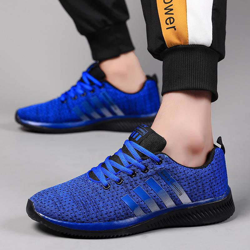 Mode Neue Übergröße Herren Netz Freizeitschuhe Bequeme Sportliche Leichte Rutschfeste Hochwertige Herren Sportschuhe