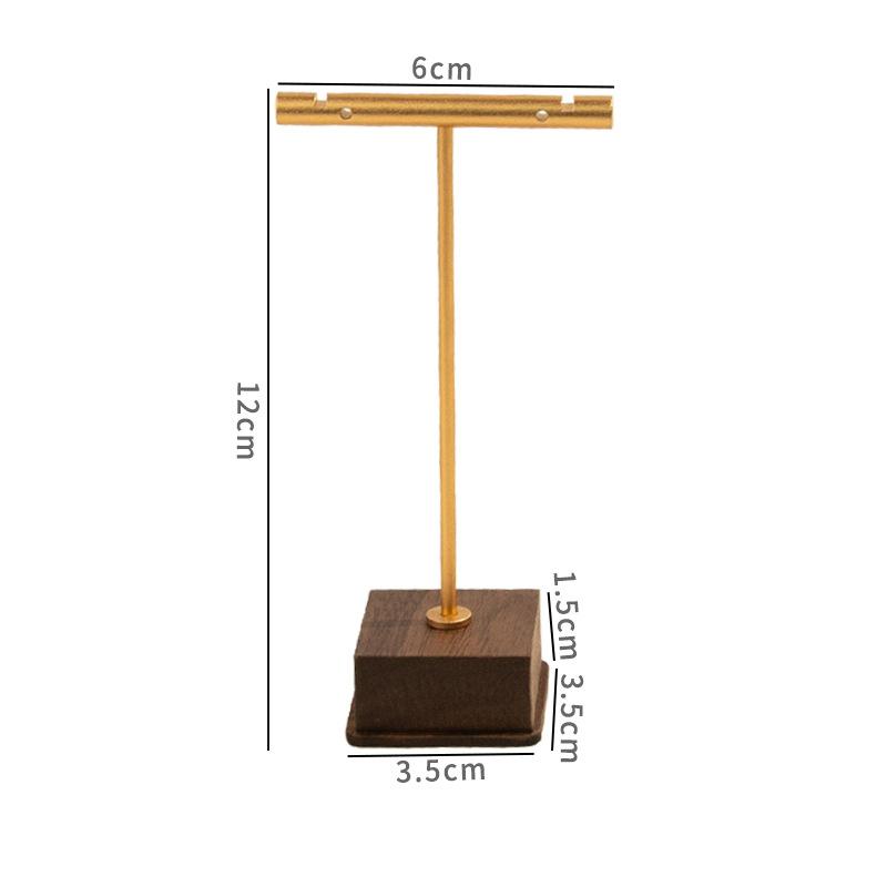 Wood jewelry display stand necklace earrings jewelry display props photography jewelry booth ornaments