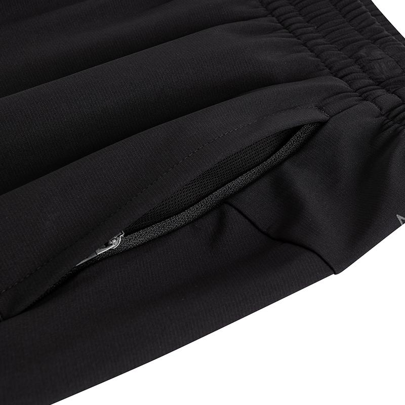 Anta Running Series Moisture-Wicking Quick-Dry Cool Lightweight Knitted Sports Pants Women Bottoms Basic-Black 162625302-2