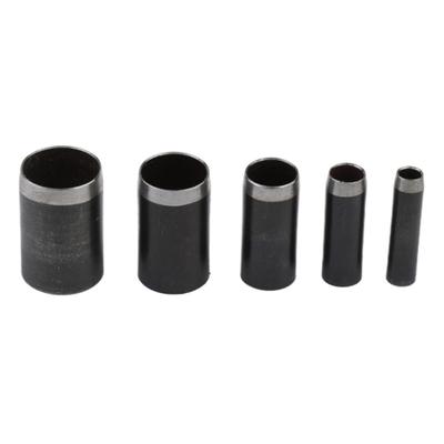 5Pcs Leather Punching Tool Round Hole Cutter Set Leather Craft Hole Cutter Punching Tool for Leather Belt, Watch Band