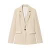 European and American Style, New Women's Clothing, Slim-fitting Lapel Neck Long-sleeved Blazer, Flared Pants 8605595