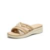 TATA/She 2025 Summer Shopping Mall Same Simple and Versatile Women's Casual Slippers