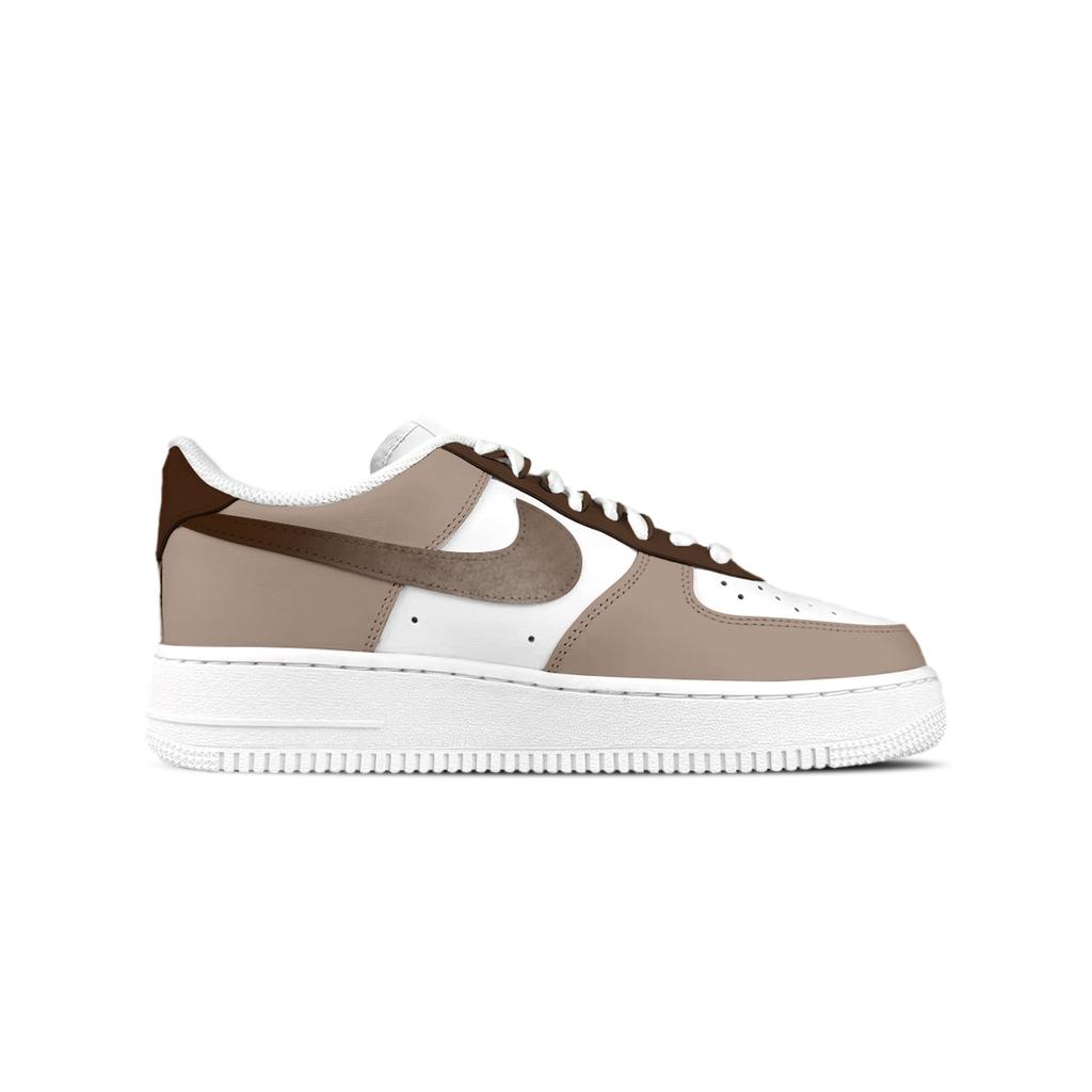 Nike Air Force 1 BNK Sand Gallop Low top Skateboard Shoes Unisex Coffee CW2288-111(Team1771-)