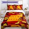 Spain Football Printed Bedding 3 Piece Set Cozy Breathable Bed Cover Set As Housewarming Holiday Gift