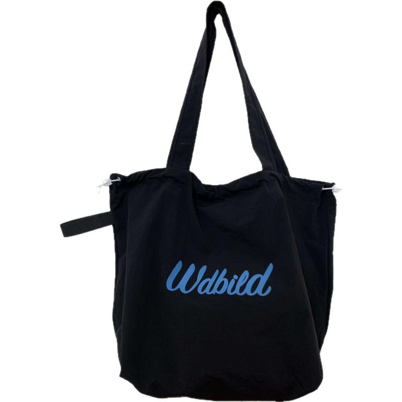 Relaxation Tote Bag Lady BrandNew Drawstring Canvas Bag Commuter Portable Handbag Large Capacity Shoulder Bag Strong