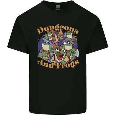 Dungeons Frogs Role Play Games RPG Unisexs Light Cotton TShirt