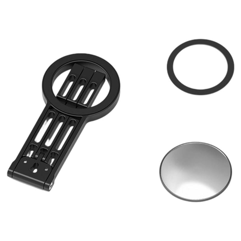 Double Side Magnetic Mobile Phone Holder Phone Tripod Stand for Phone 16 Mini Aluminium Bracket Quick Mount Pocket Stand