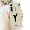 For Realme C83 Lucky Initial Letter Phone Case For Realme C83 C 83 5G Soft Silicone Cases Bumpers