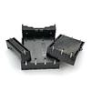 Neuer schwarzer DIY 1/2/3/4-teiliger Batteriehalter aus Kunststoff Aufbewahrungsbox für 18650 Akku 3,7V DIY