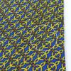 Used HERMES Tie Silk Navy Yellow Business