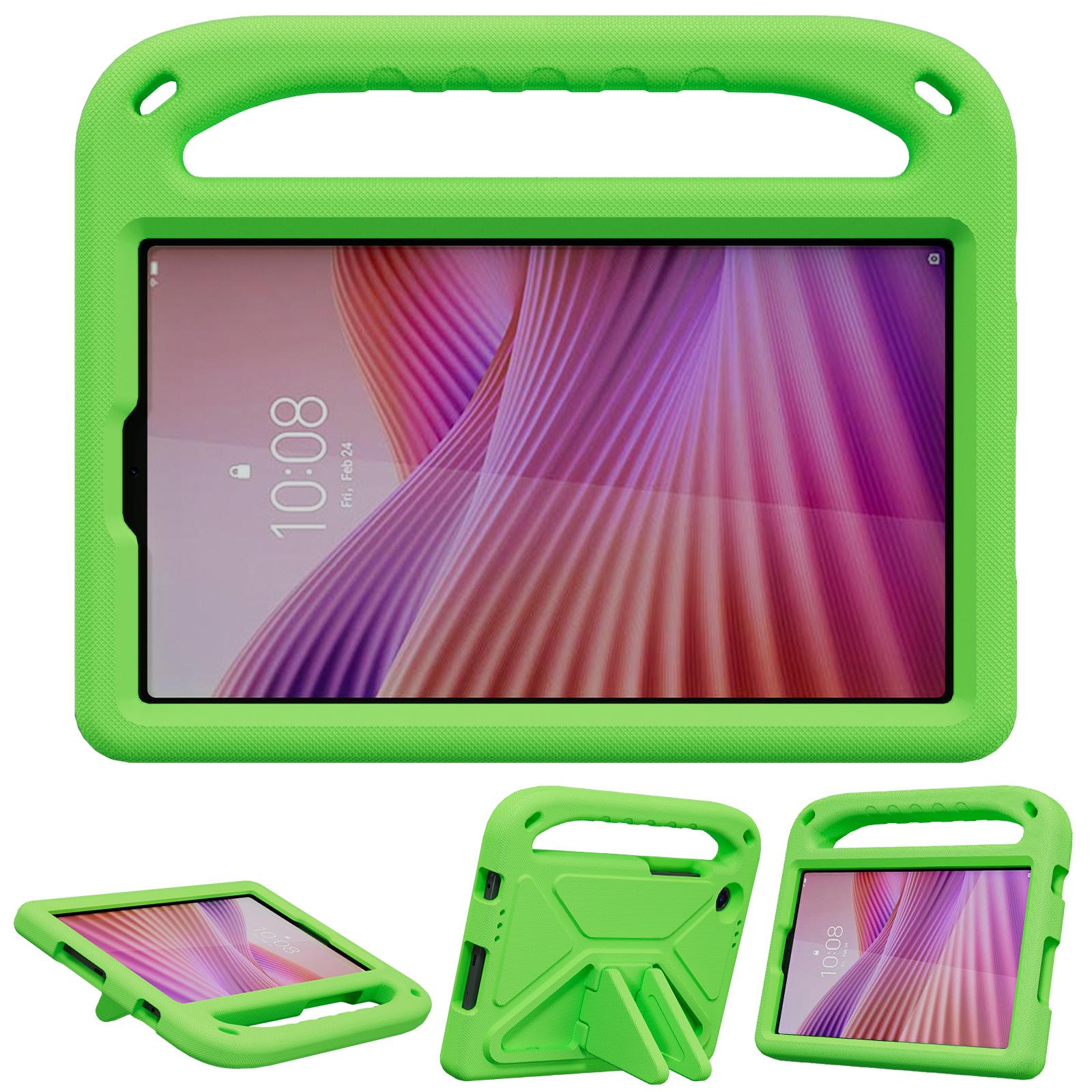 

Case For Tab One K9 8.7 inch TB305ZU TB305FU 8.7 Case Shockproof Kids Cartoon Holder Eva Handle Kickstand Cover #R Tab One 8.7 TB305ZU зелений