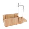 Practical Adjustable Bamboo Soap Cutter Bread Cutter Mold DIY Soap Cutting Tool