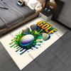 Golf Balls Textcarpet Yoga Living Room Room Decor Children's Crawling Mat Doormat Area Rug Games Floor Mat