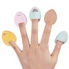 5 buc/cutie Mini Puf de Deget Fond de Ten Burețel Mic cu Pernă de Aer pentru Pudră Față Corector Cremă BB Aplicator Cosmetic Instrumente Machiaj