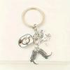 Western Cowboy Style Key Chain, Boots Cowboy Hat Horseshoe Pendant Key Chain, Holiday Gift