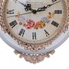 Double Sided Wall Clock, Mounted Decorative Timepiece for Kitchen