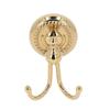 Durable Robe Hook Golden Towel Hook Retro Style Coat Hook  Bathroom Bedroom Entryway