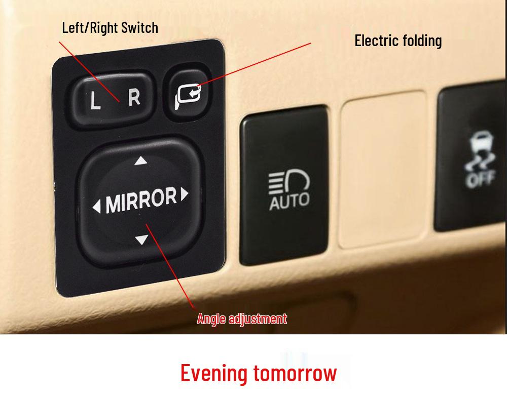 Hiace 200 Rearview Mirror Auto-Fold Switch