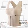 Front Closure Bra Underwear Padded Camisole Corset Top Women Slimming Vest Posture Corrector Bra