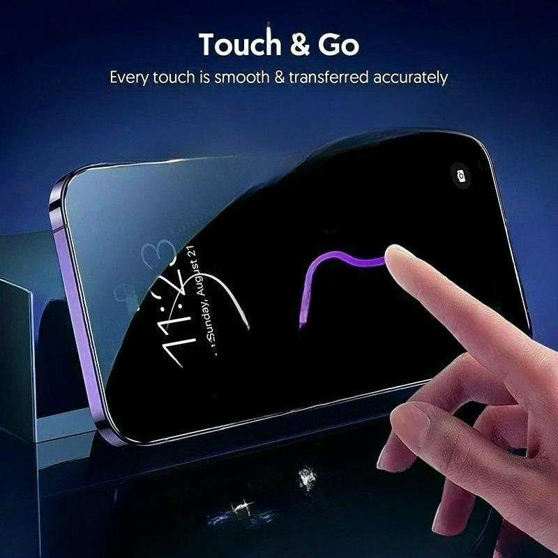 4Pcs Anti-Spy Privacy Full Cover Tempered Glass Compatible For iPhone 17 16 15 14 13 12 11 Pro XS Max Air XR 6 8 7 Plus SE Anti Spy Privacy Tempered