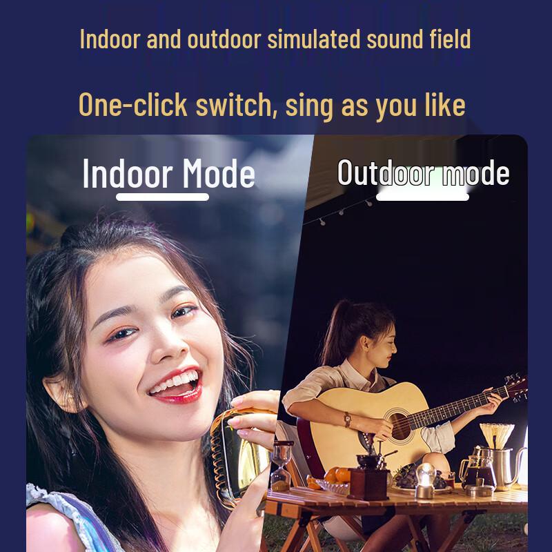 SANSUI E12 Portable High-Power Trolley Speaker