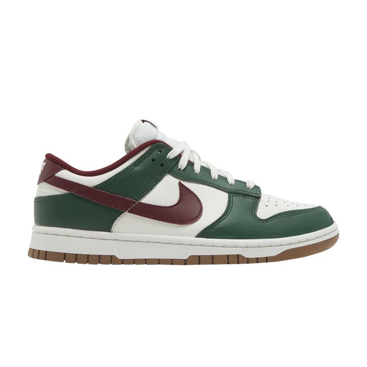 Nike Dunk Low  Gorge Green Team Red  36