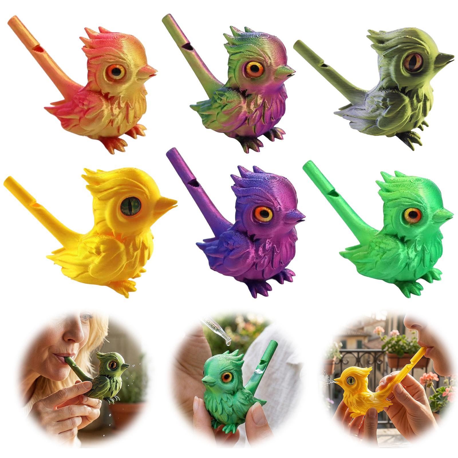 

6Pcs 3D Printed Birds Whistles PVC Realistic Animals Models Articulated Animal Figurines Collectible Gift for Bird Enthusiasts China Mainland